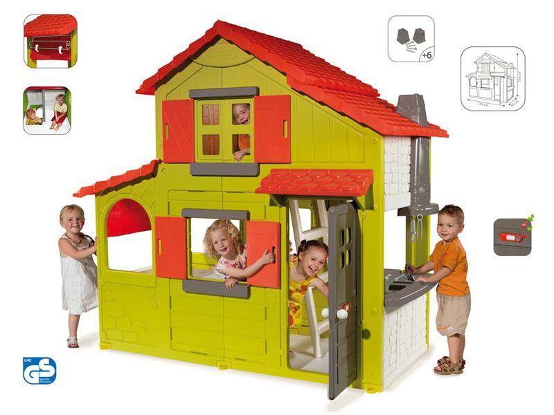Casuta De Joaca Smoby Duplex Cu Etaj 320021