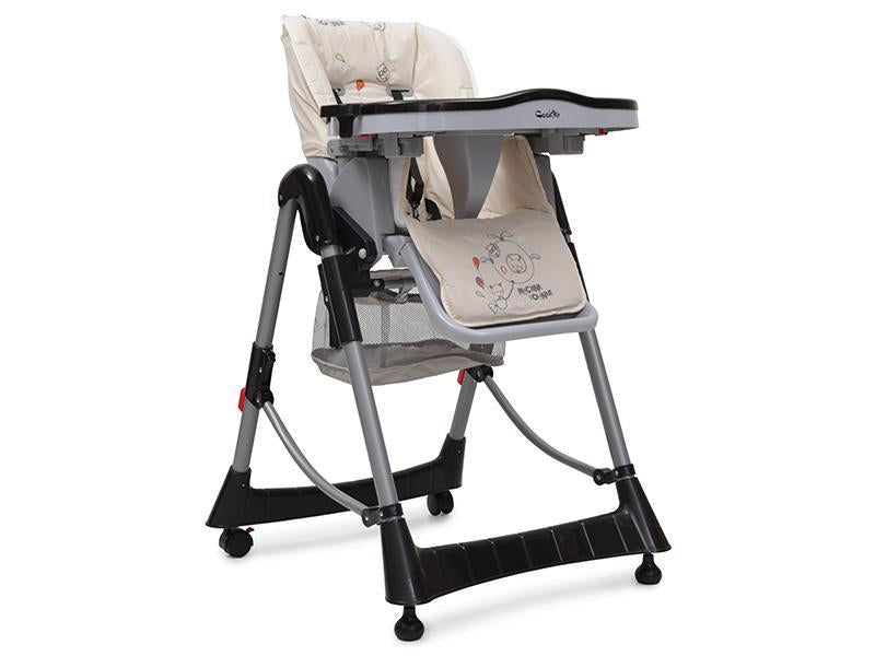 Scaunul de masa pentru copii Cangaroo Cookie Negru