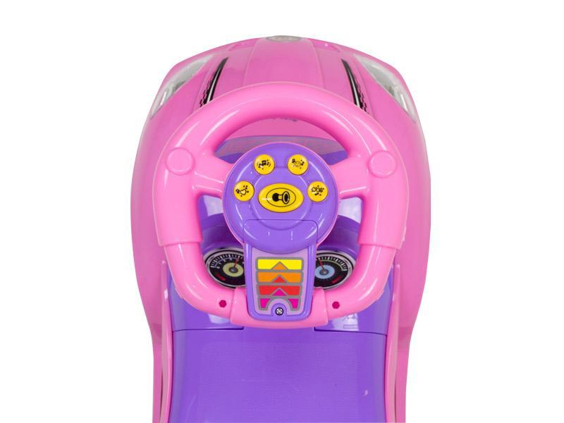 Masinuta De Impins Copii 2 In 1 Baby Mix Z-382 Roz