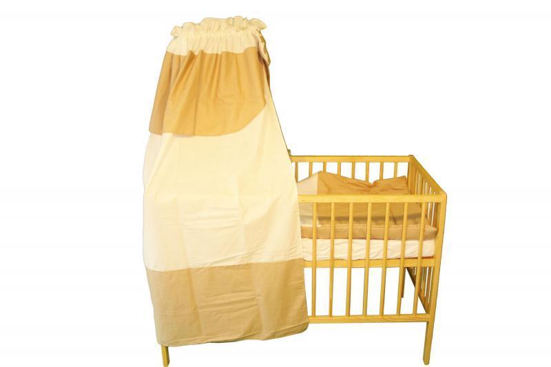 Lenjerie MyKids Cu Broderie TWS Maro 5 Piese 120x60