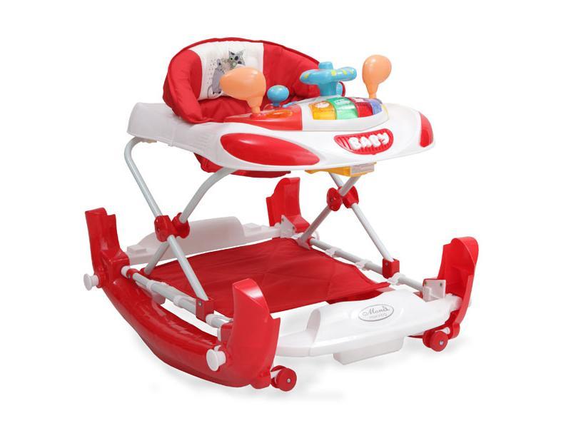 Premergator copii 2 in 1 Moni Bobby Rosu