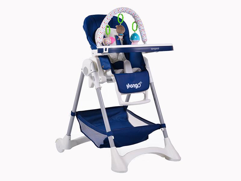 Scaun De Masa Copii Moni Mango Albastru Inchis