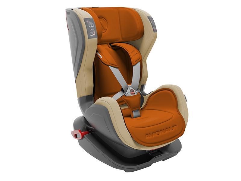 Scaun Auto Copii 9-25 kg Avionaut Glider cu Isofix Maro Ivory R07