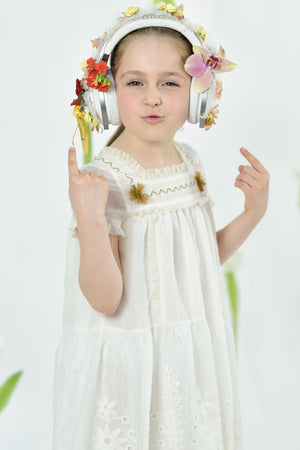 Rochie White Feather
