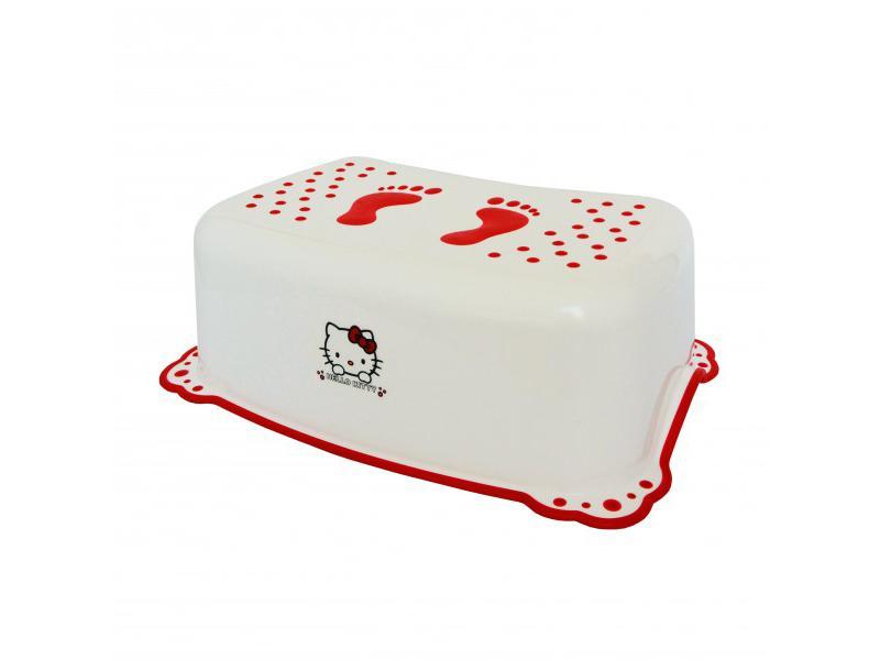 Taburet copii MyKids Hello Kitty Alb Rosu antialunecare