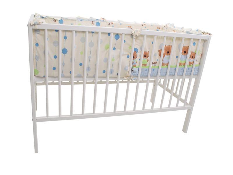Lenjerie MyKids Baby Teddy Crem 4+1 Piese 140x70
