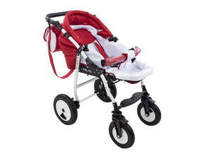Carucior Copii 3 In 1 MyKids Futuro Rosu-Alb