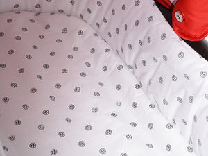 Carucior copii 2 in 1 cu landou Knorr-Baby Volkswagen Polo Rosu