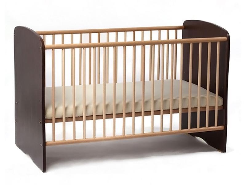 Patut Copii Lemn Fara Sertar MYKIDS SERENA Wenge 5700
