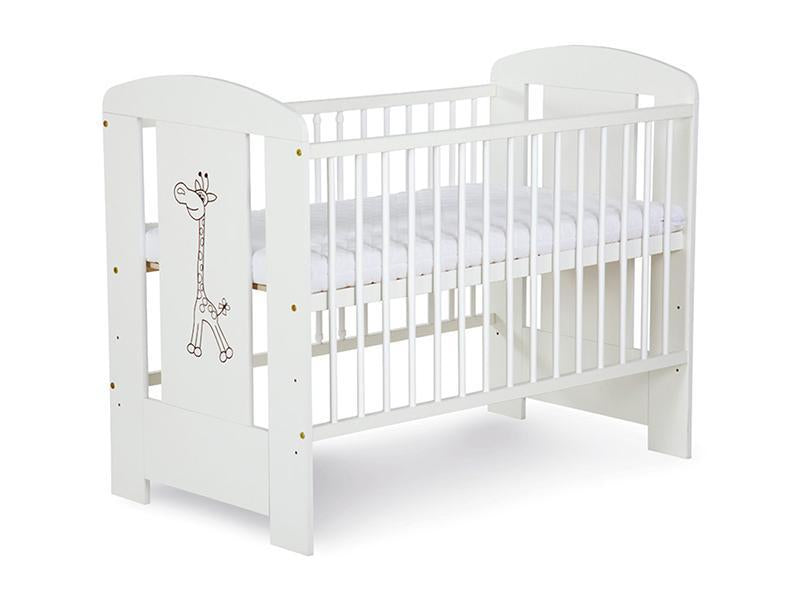 Patut Klups Safari Giraffe Alb + Saltea 8 MyKids MyDreams