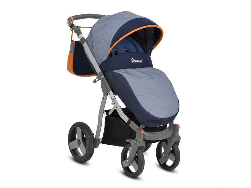 Carucior Copii 3 In 1 MyKids Mommy Albastru