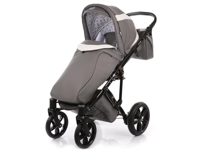 Carucior copii 2 in 1 cu landou Knorr-Baby Volkswagen Carbon Optik Grey