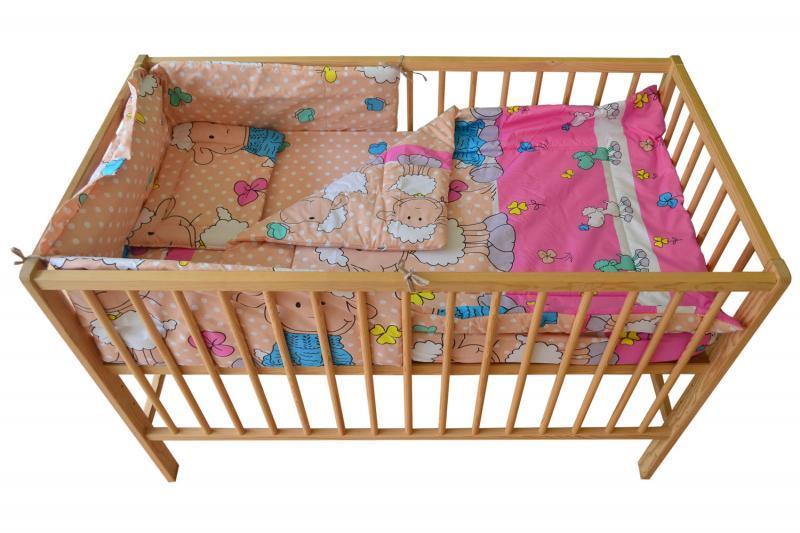 Lenjerie MyKids OITA Roz 4+1 Piese 140x70