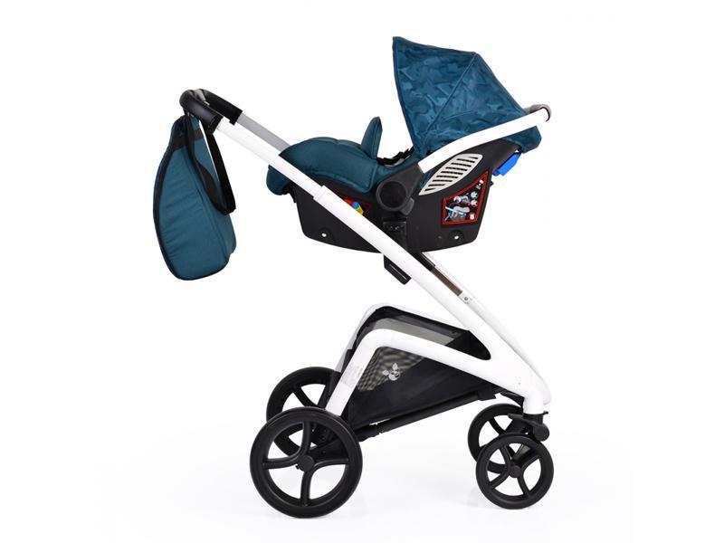 Carucior Copii 3 In 1 CANGAROO S-Line Albastru