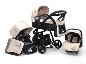 Carucior Copii 3 in 1 Cangaroo Sarah Bej