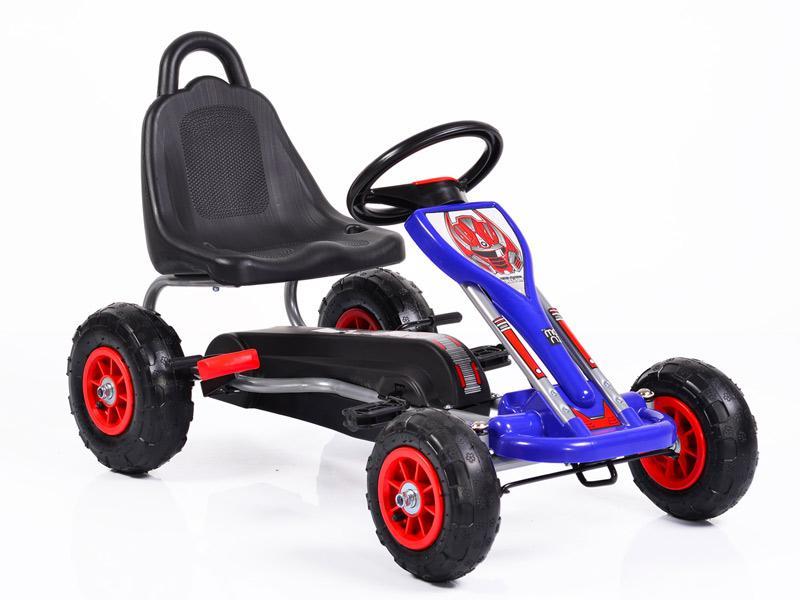 Cart Cu Pedale Copii Moni Falcon Air Albastru