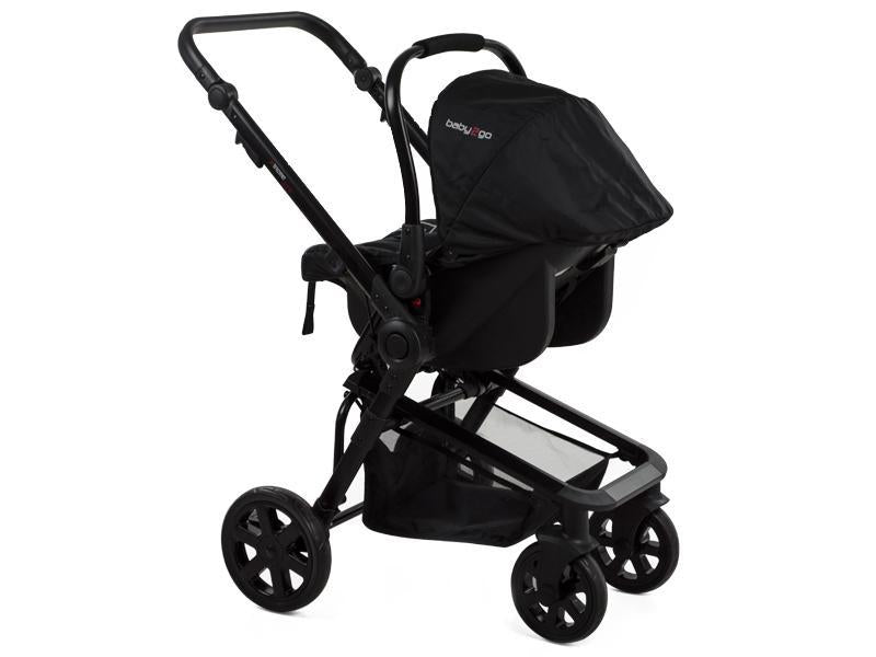 Carucior copii transformabil MyKids BabyGo Black