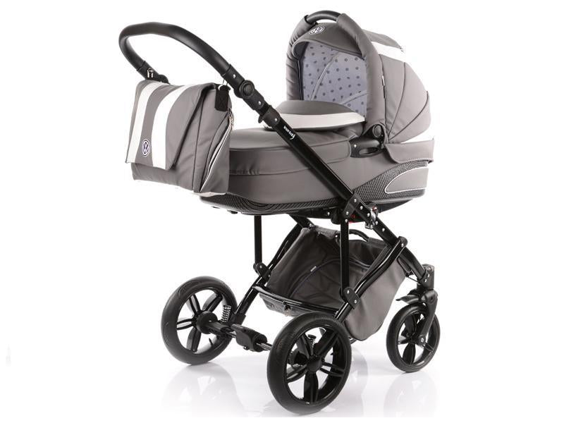 Carucior copii 2 in 1 cu landou Knorr-Baby Volkswagen Carbon Optik Grey