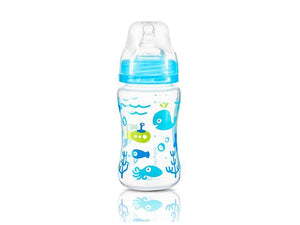 Biberonul anti-colici cu gat larg BabyOno 403 240ml