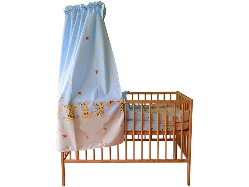 Lenjerie MyKids Albinuta Albastru 5 Piese 120x60