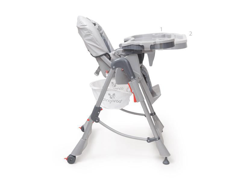 Scaun De Masa CANGAROO Bon Apetit Roz