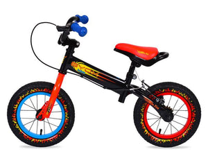 Bicicleta Copii Moni Balance 2 In 1 On Fire