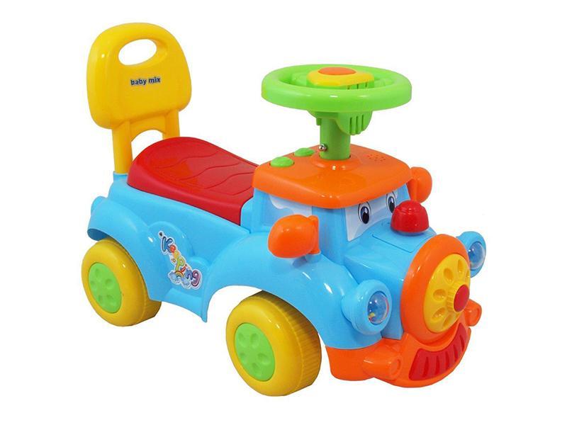 Masinuta de impins copii Baby Mix Happy Loco URHZ556 Blue