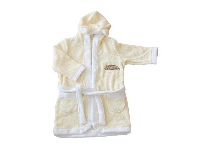 Halat Baie Copii MyKids Crem 2-4 ani