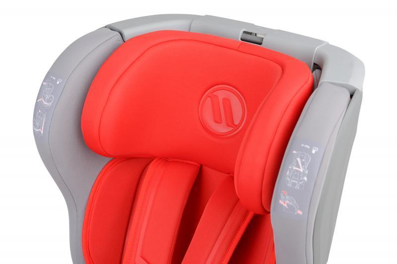 Scaun Auto Copii 9-25 kg Avionaut Glider cu Isofix Rosu Gri S03