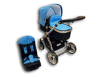 Carucior 3 In 1 ANMAR PERA Gri-Albastru