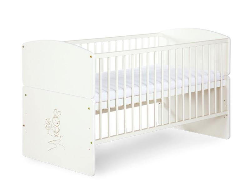 Patut Transformabil Copii Klups Safari Little Bunny Bartek II Cappuccino