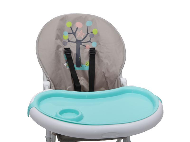 Scaun de masa copii Moni Cherry Verde