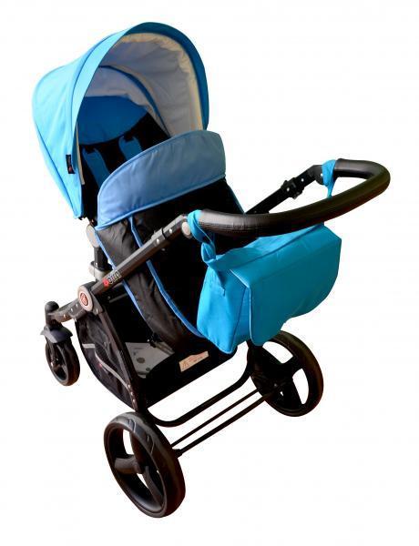 Carucior 3 In 1 ANMAR PERA Negru Albastru