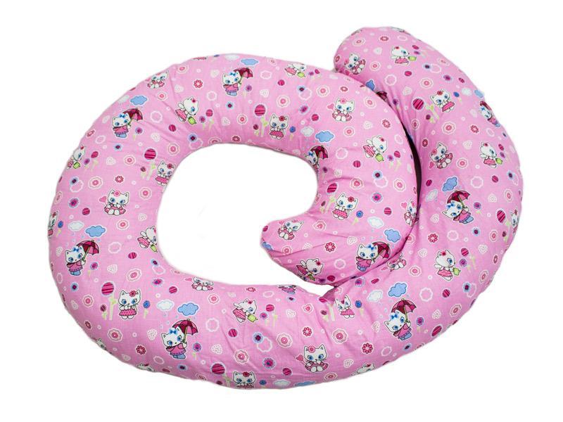 Perna De Alaptare Multifunctionala MyKids Pisicuta Roz