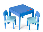 Set masuta cu 2 scaune TEGA Albastru
