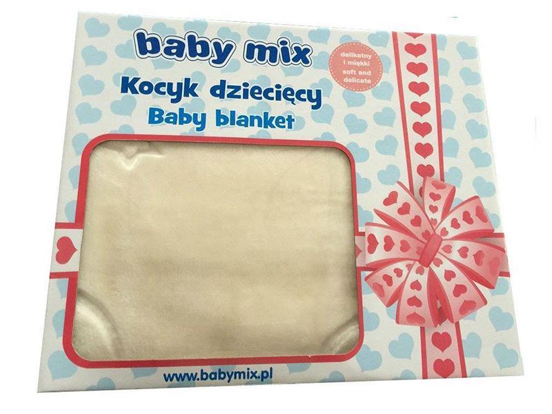 Patura copii Baby Mix TG 6159 Beige