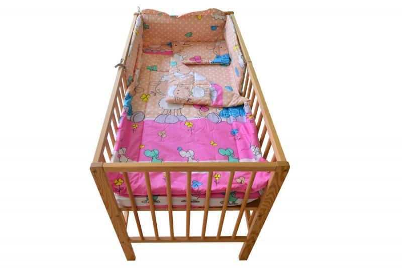 Lenjerie MyKids OITA Roz 4+1 Piese 140x70