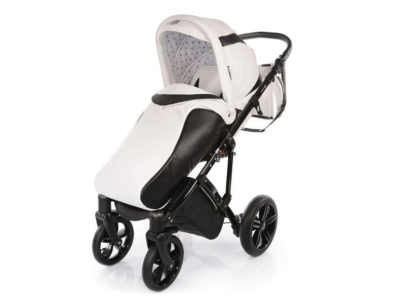 Carucior copii 2 in 1 cu landou Knorr-Baby Volkswagen Carbon Optik White