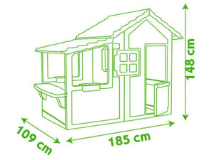 Casuta de joaca Smoby 310300 Neo Floralie