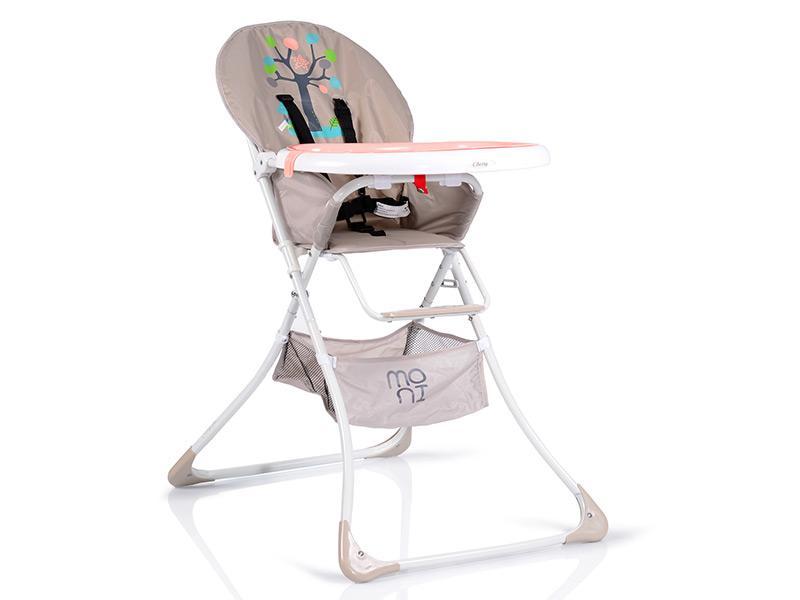 Scaun de masa copii Moni Cherry Roz