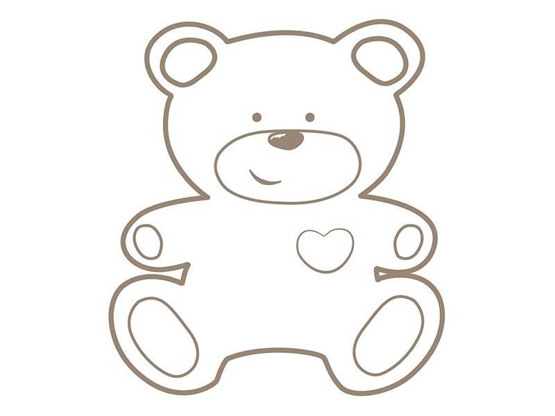 Comoda infasat copii Klups Safari Sweet Bear