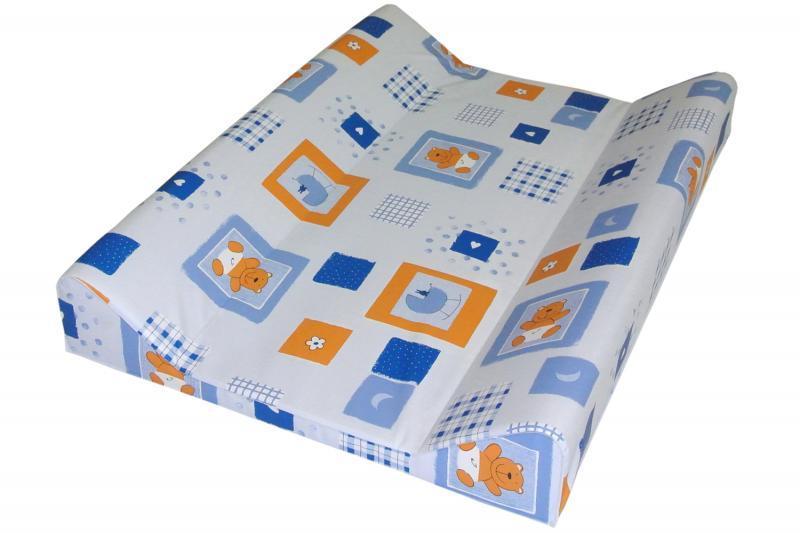 Saltea De Infasat Bebe Cu Intaritura 70x50 Klups Mix Ursulet Albastru