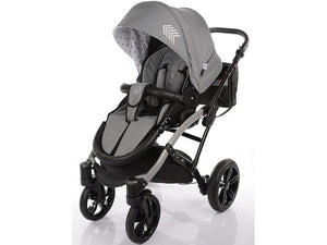 Carucior copii 2 in 1 cu landou Knorr-Baby Volkswagen Polo Gri