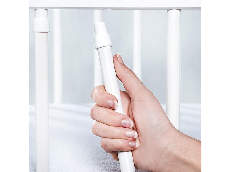 Patut Copii Lemn Klups Radek VII Alb