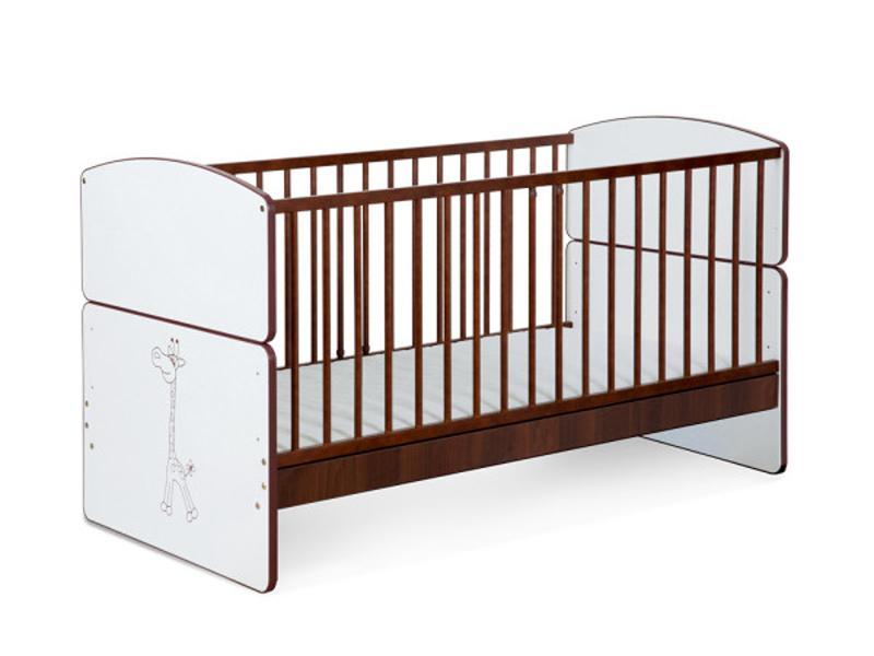 Patut Transformabil Copii Klups Safari Giraffe Bartek II Wenge