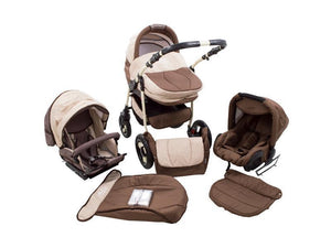 Carucior Copii 3 In 1 MyKids Fenix Maro-Bej
