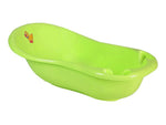Cadita de baie bebe cu termometru MyKids Duck 100 cm Verde