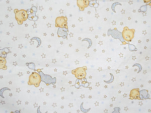 Aparatoare Laterala MyKids Teddy Stelute Gri 140x70