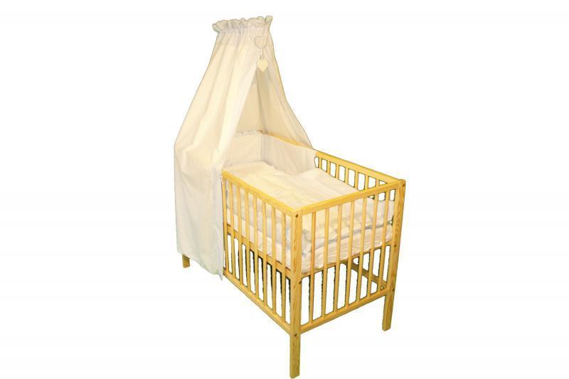 Lenjerie MyKids Cu Broderie Giraffe Albastru 5 Piese 120x60