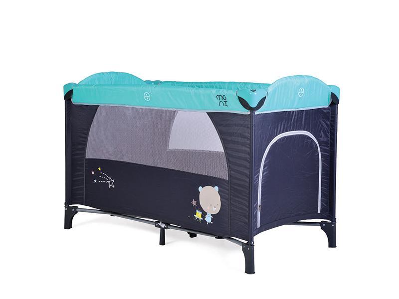 Patut pliant bebe Moni Moon Way Turquise